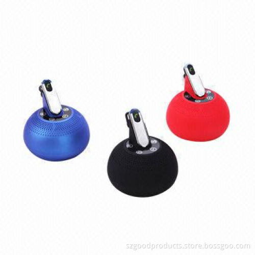 Wireless Bluetooth Speakers with Headset, Power Bank, 3-in-1 Function, First Unique Design